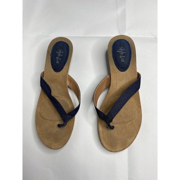 Style & Co. Womens  Open Toe Casual Slide‎ Sandals size 7M - Picture 4 of 7